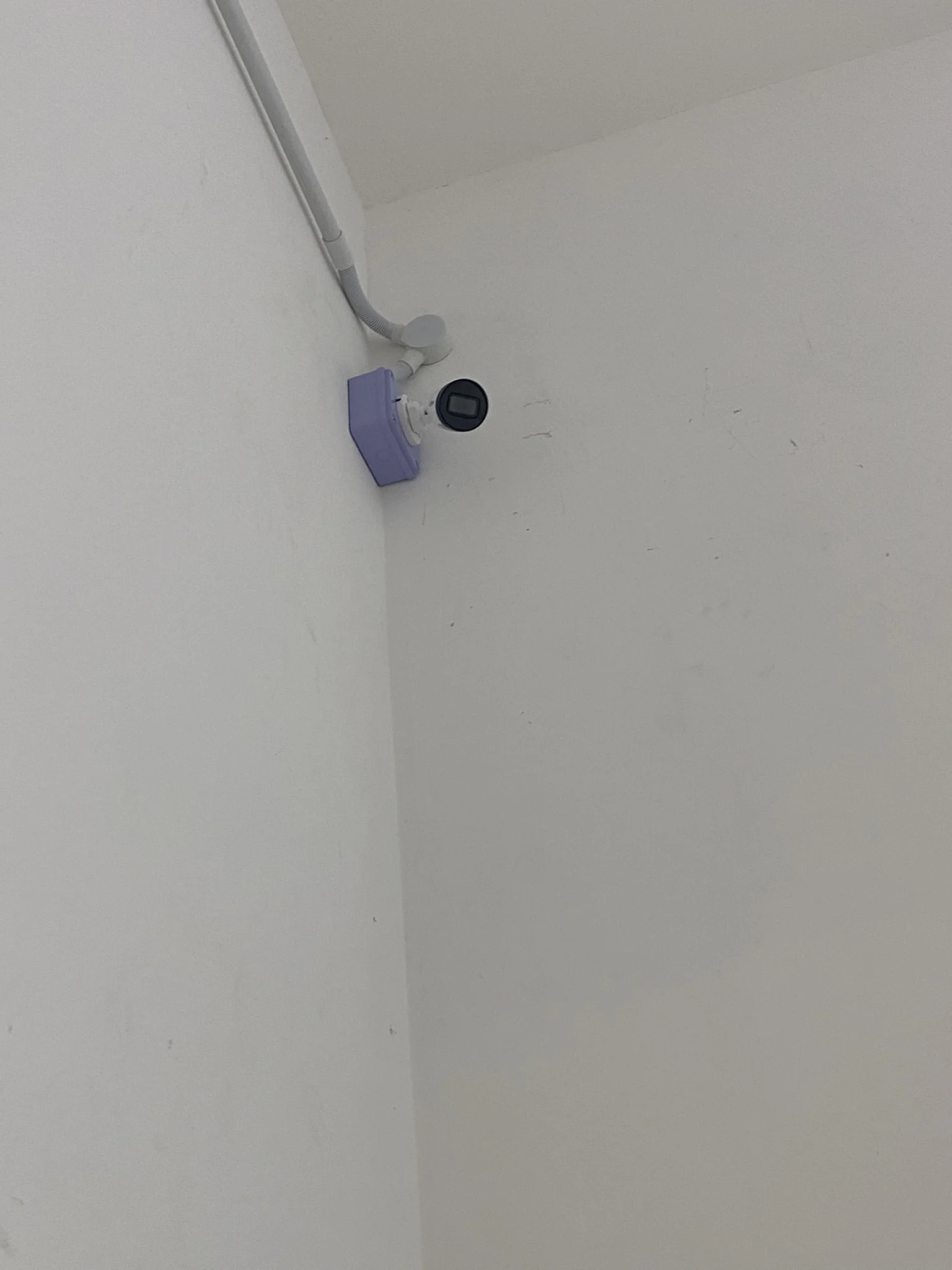 Installed CCTV camera view 3