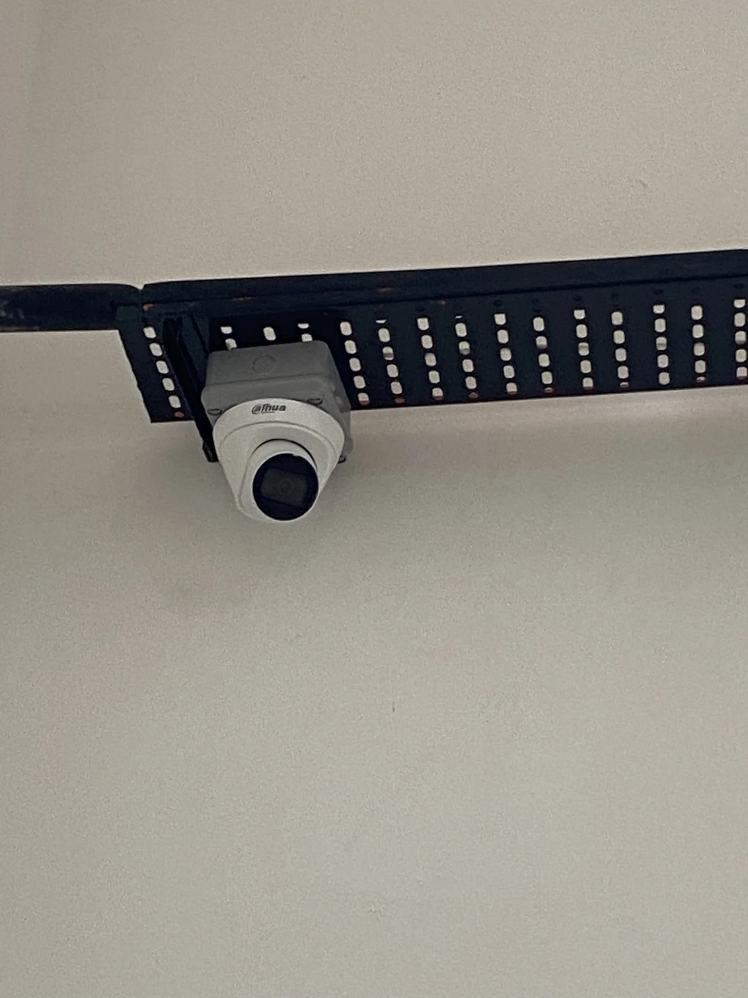 Installed CCTV camera view 4