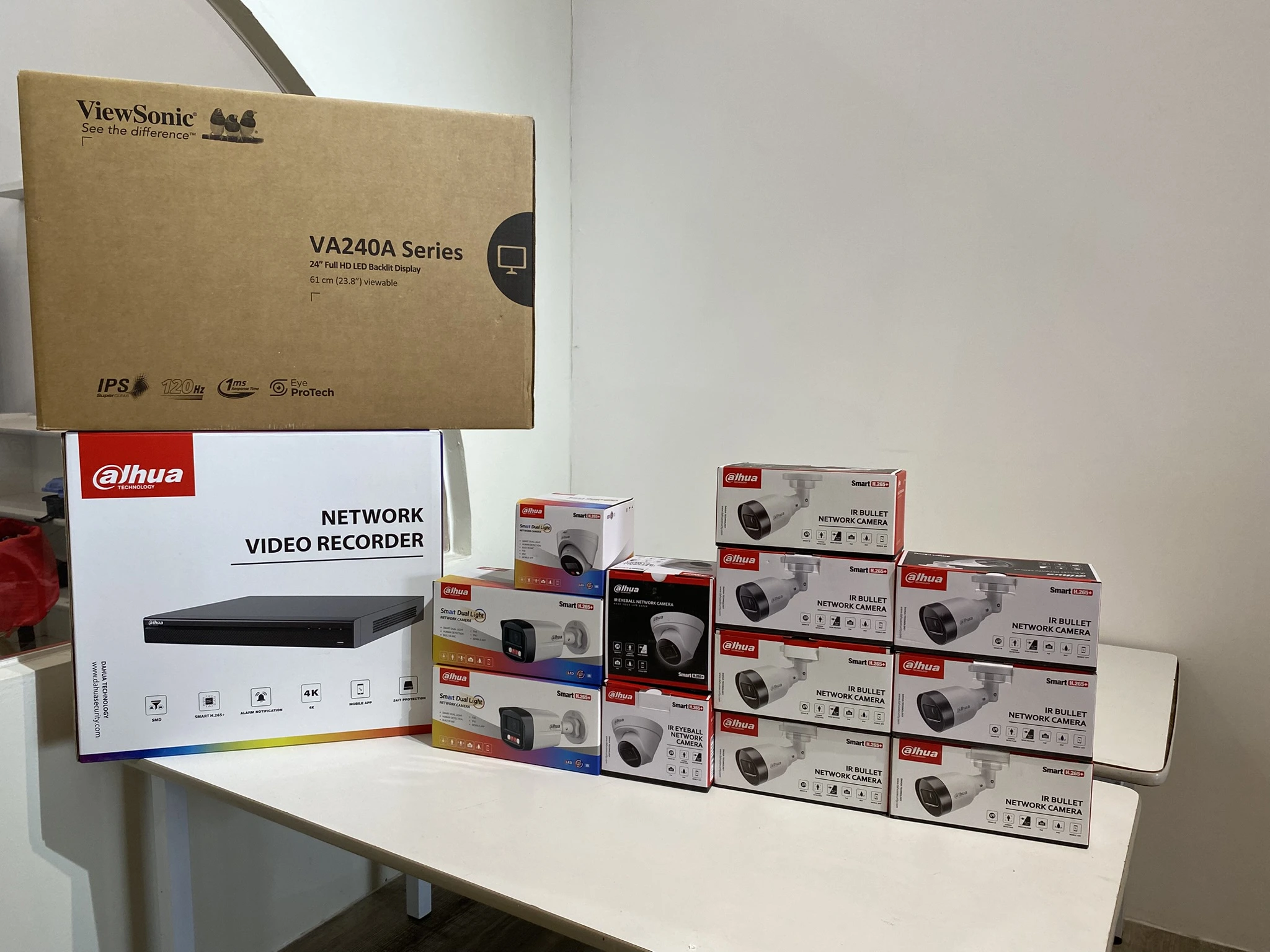 CCTV camera preparation
